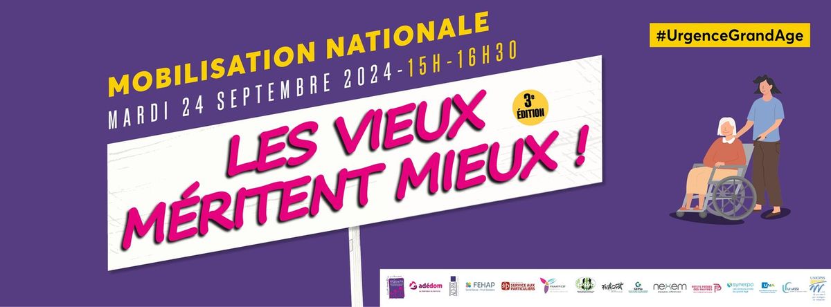 MOBILISATION NATIONALE - Sauvons nos EHPAD !