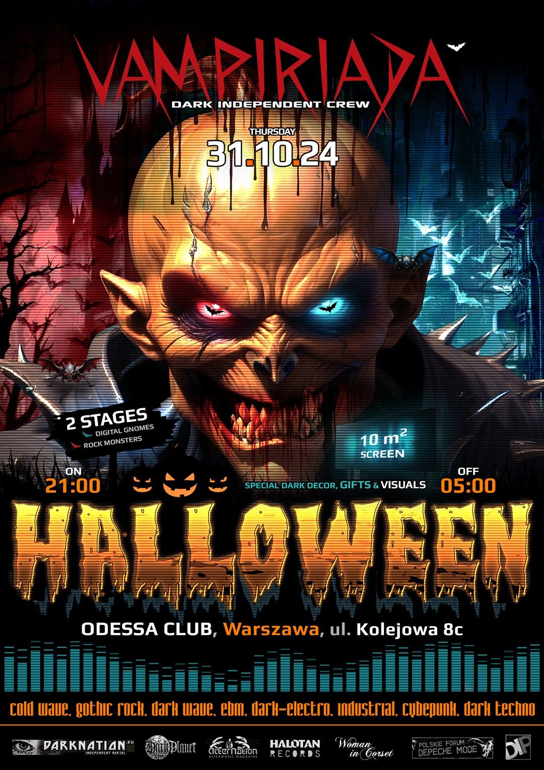 Vampiriada Halloween | 31.10.2024 | Odessa Club