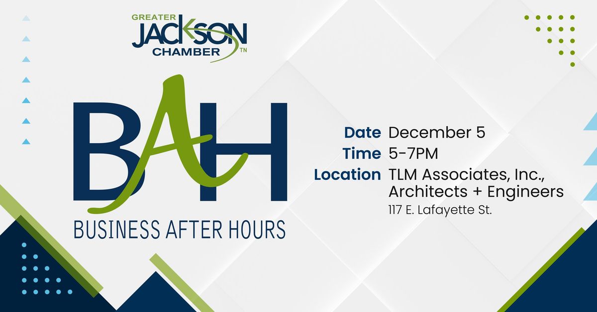 December 2024 Business After Hours