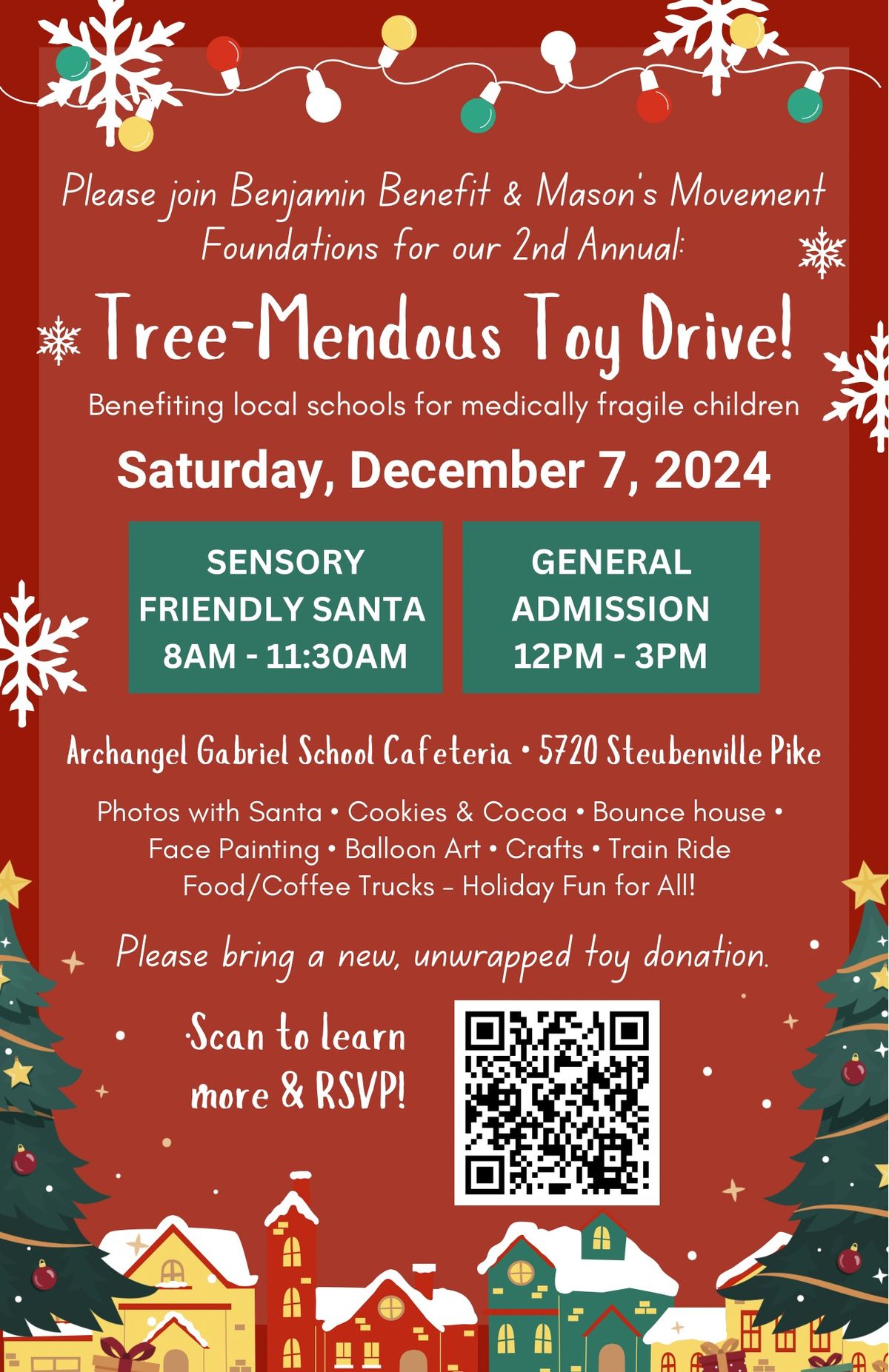 Tree-Mendous Toy Drive & Photos with Santa! 