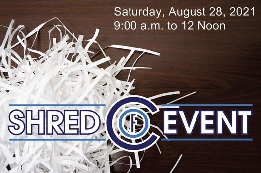 2021 MDDS-COF Shred Event!