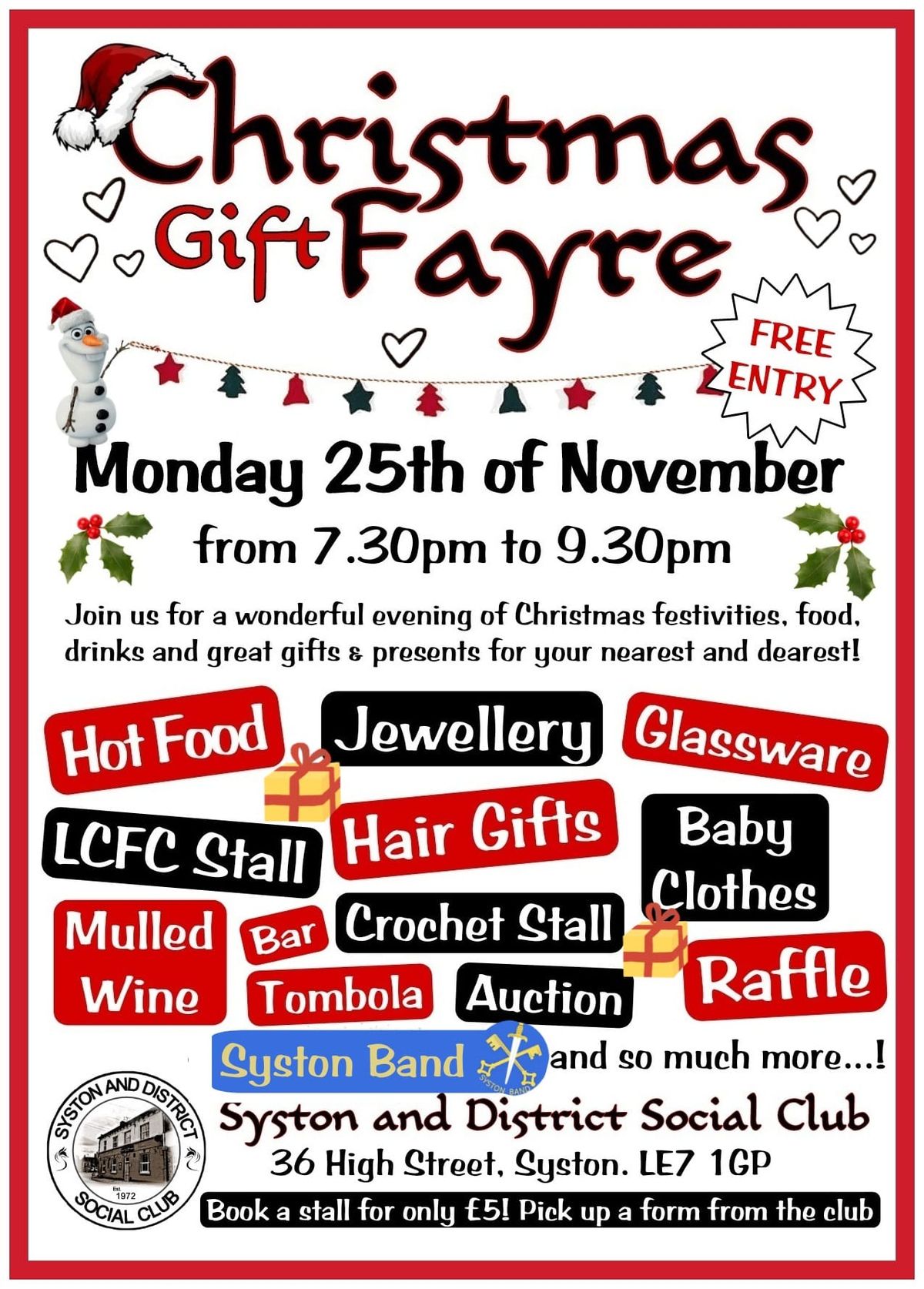 Christmas Gift Fayre 2024 \ud83c\udf84