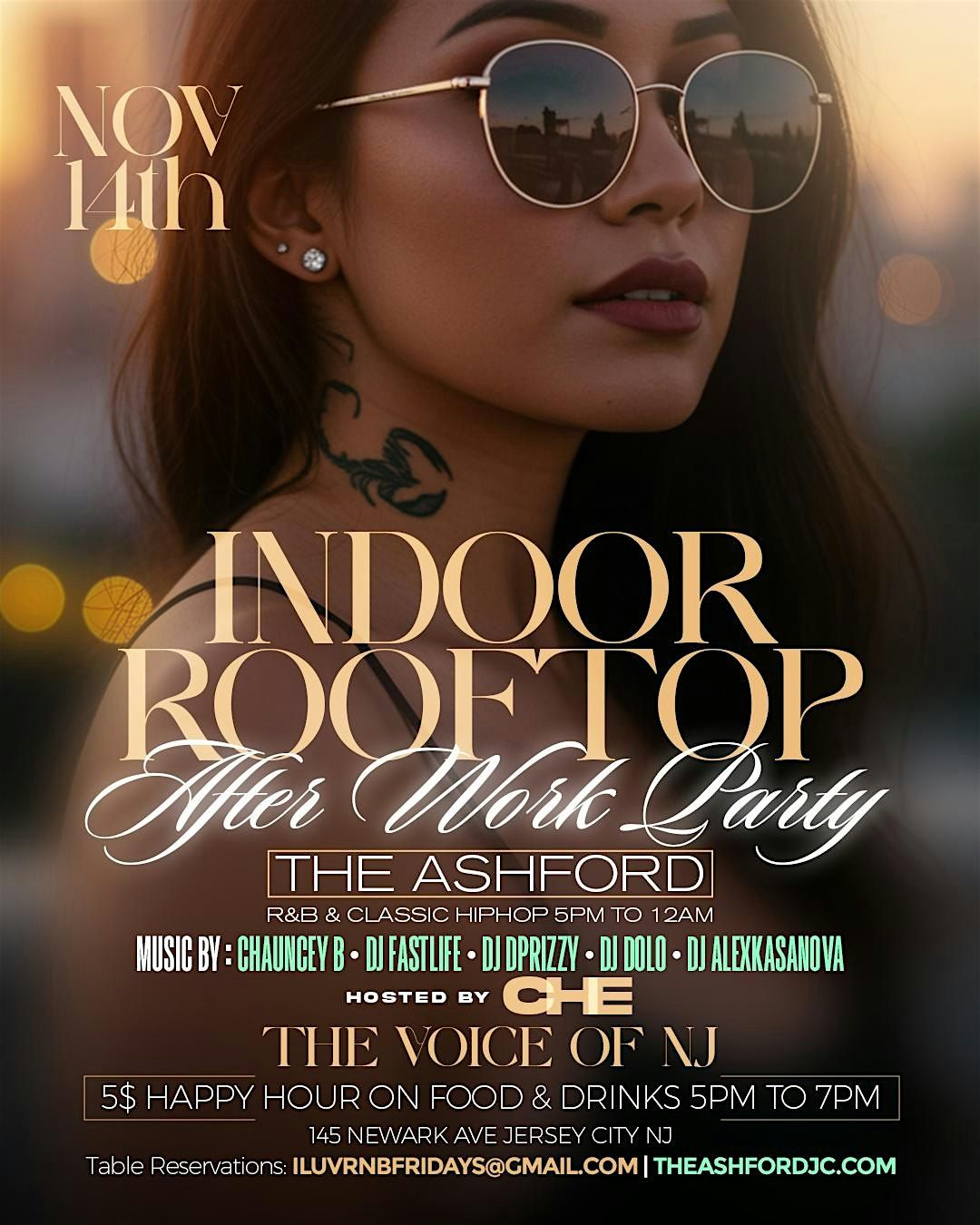 AFTER WORK PARTY @ THE ASHFORD