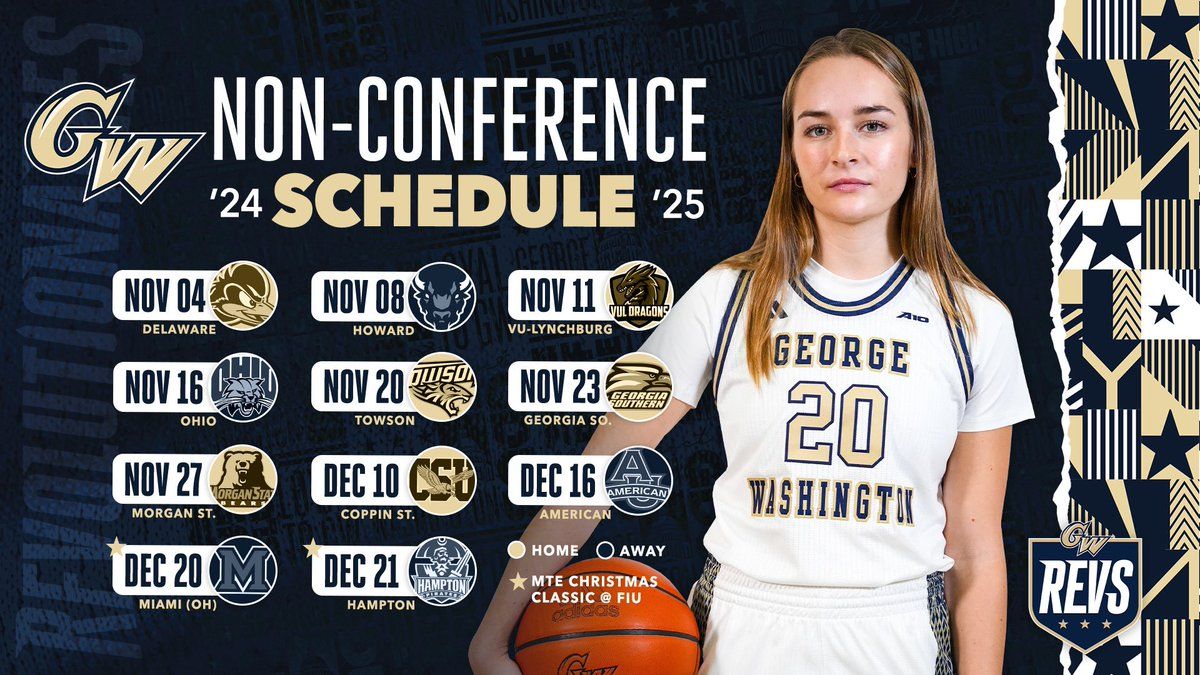 Georgia Southern Eagles at George Washington Revolutionaries Womens Basketball