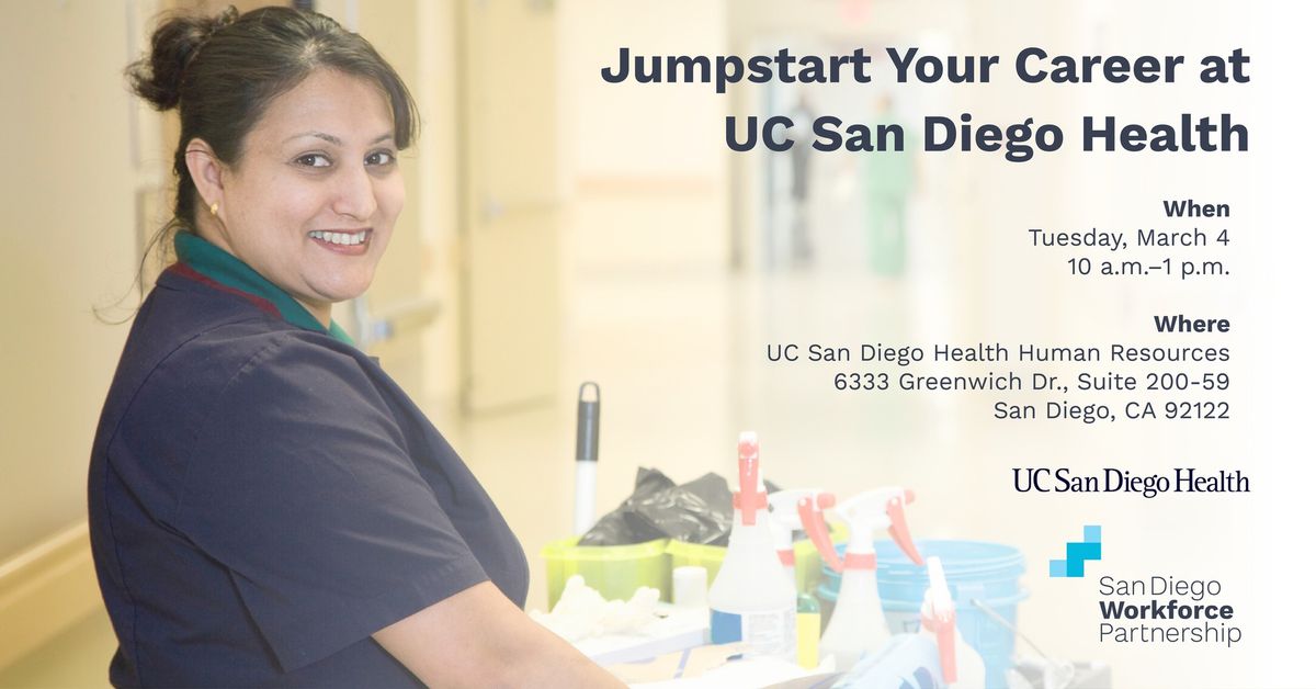 UC San Diego Health Hiring Event