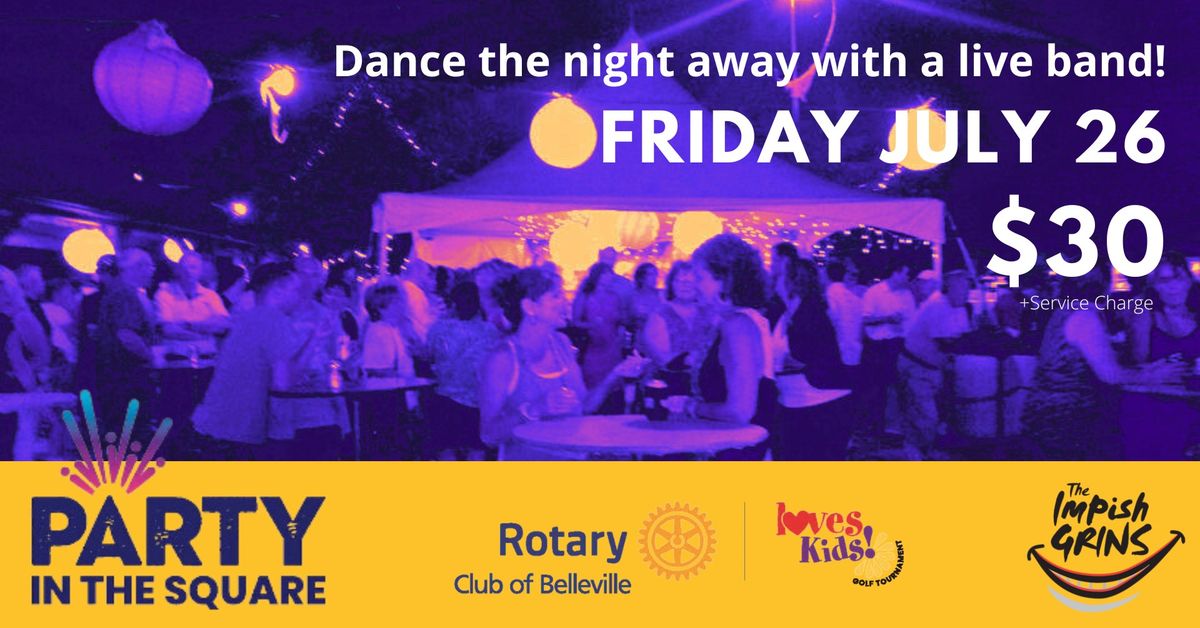 Party in the Square - Belleville Rotary Loves Kids