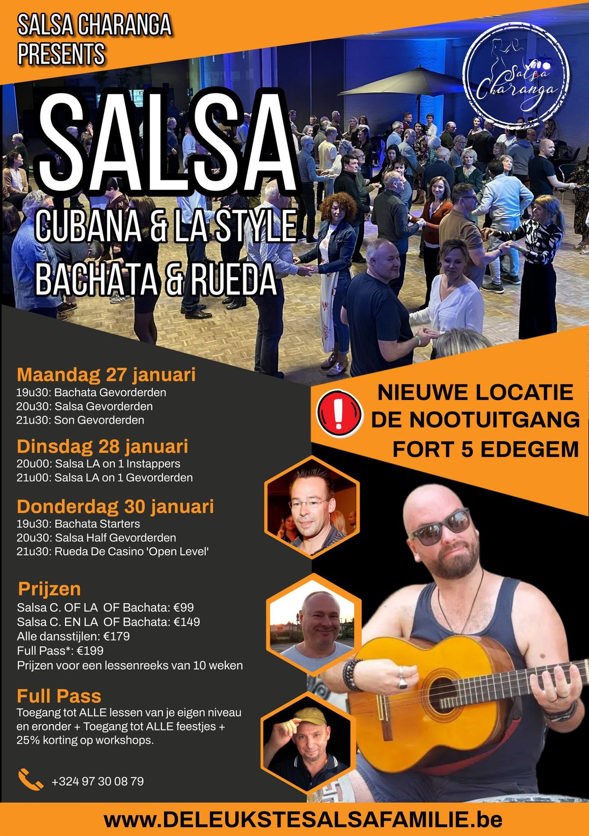 Nieuwe Lessenreeks Salsa Charanga