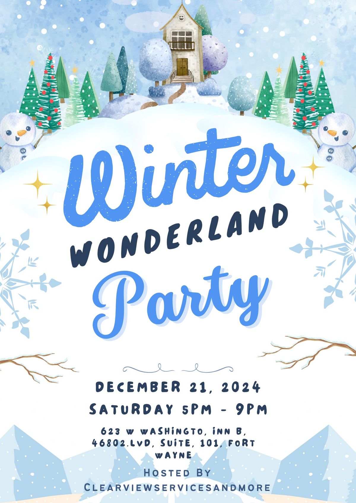 Winter Wonderland Party