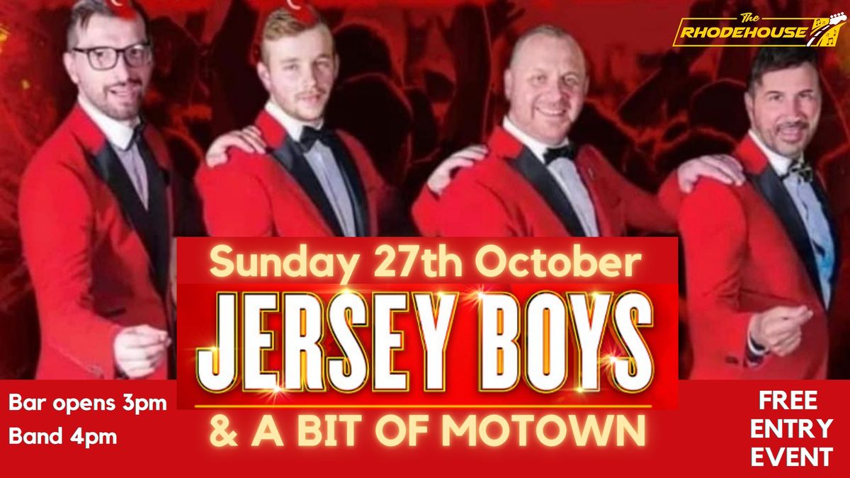 Jersey Boys Plus Motown: Sunday Special