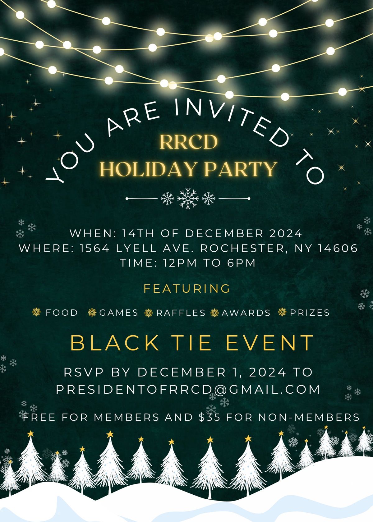 RRCD Black Tie Holiday Party 