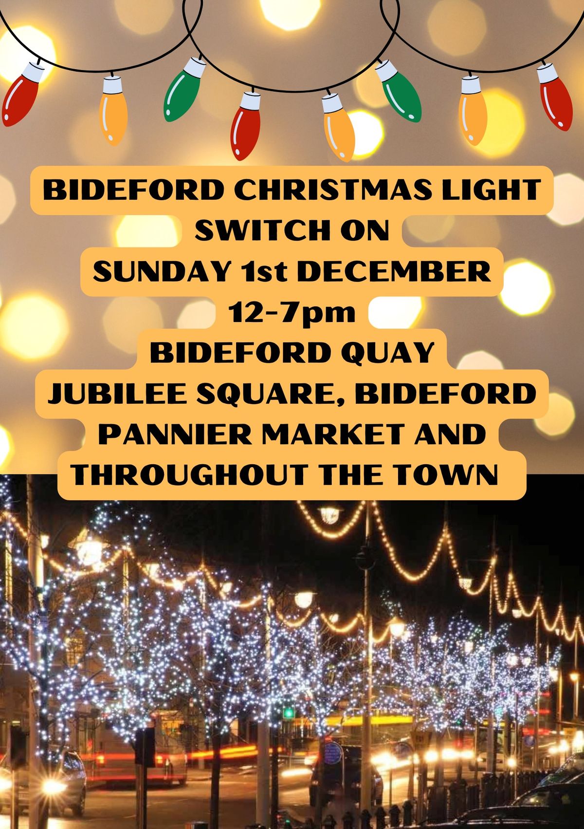 Bideford Christmas Light Switch On 2024 