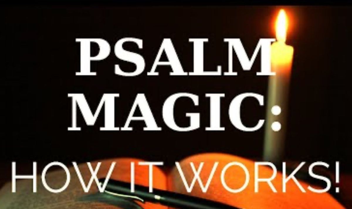 Using the Power of the Psalms in your Magick  - ONLINE