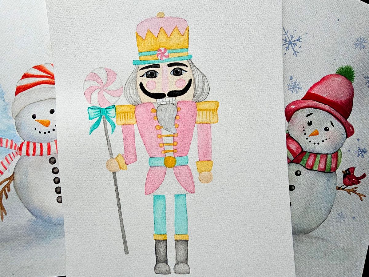 Nutcracker Watercolor