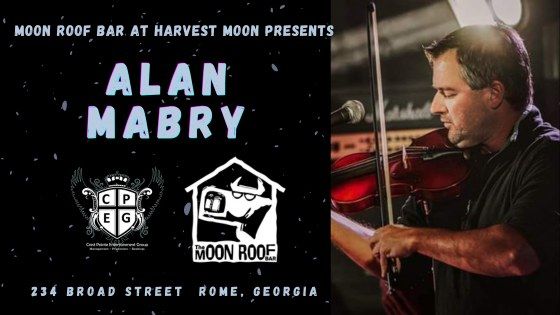 Alan Mabry Live at the Moon Roof Bar at Harvest Moon