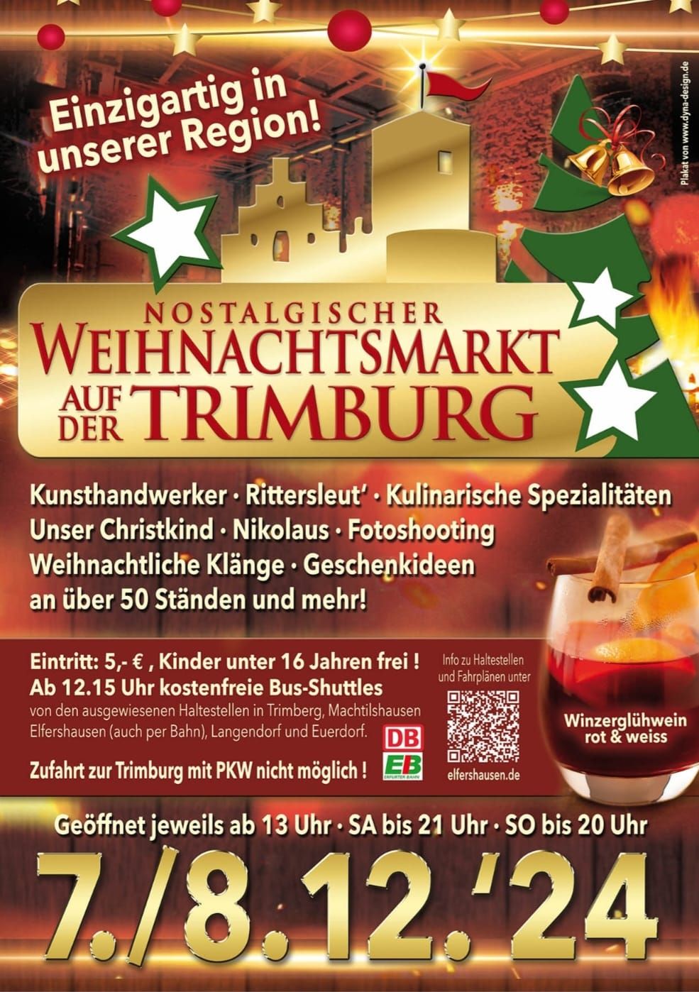 Weihnachtsmarkt auf der Trimburg