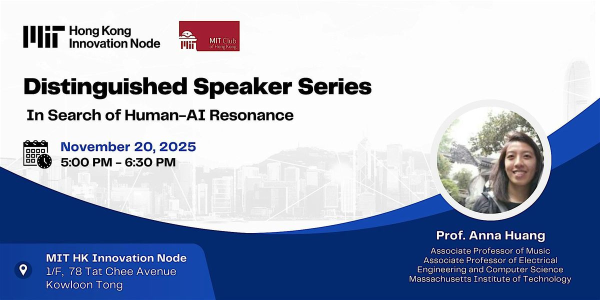 Distinguished Speaker Series:  In Search of Human-AI Resonance