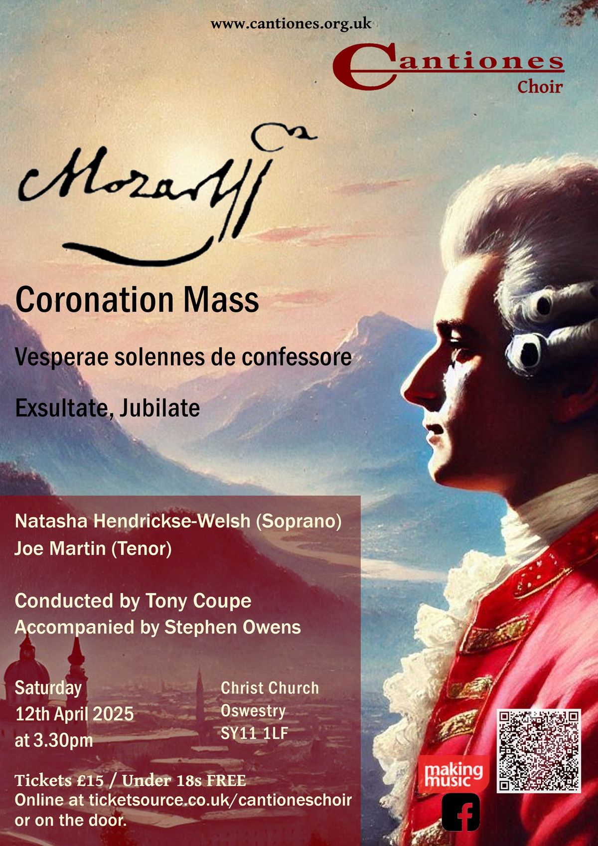 MOZART Coronation Mass \/ Exsultate, Jubilate \/ Vesperae solennes de confessore