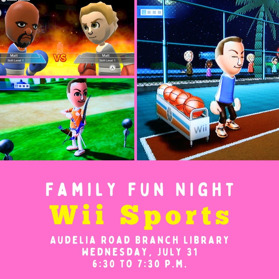 Family Fun Night: Wii Sports