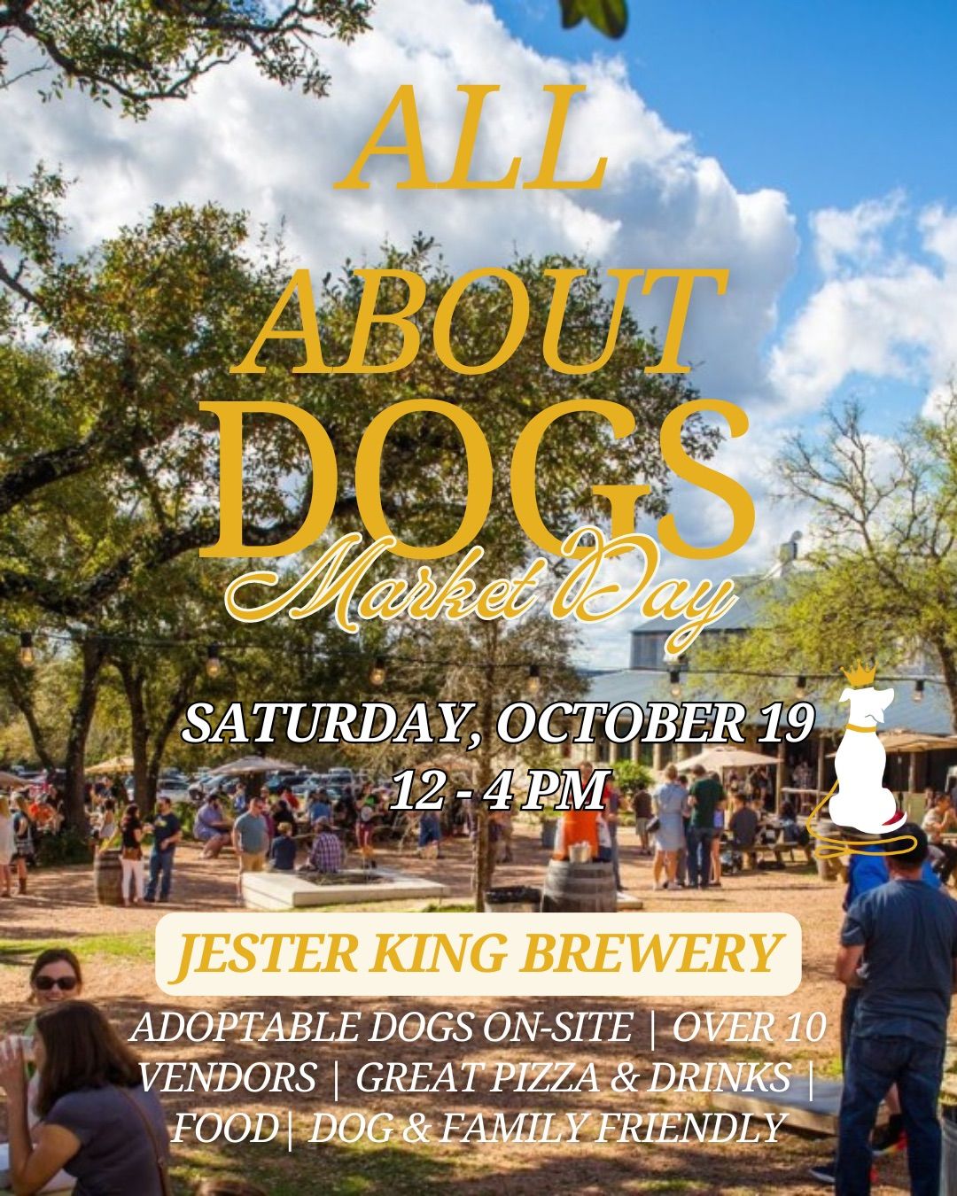 All About Dogs Market at Jester King Brewery