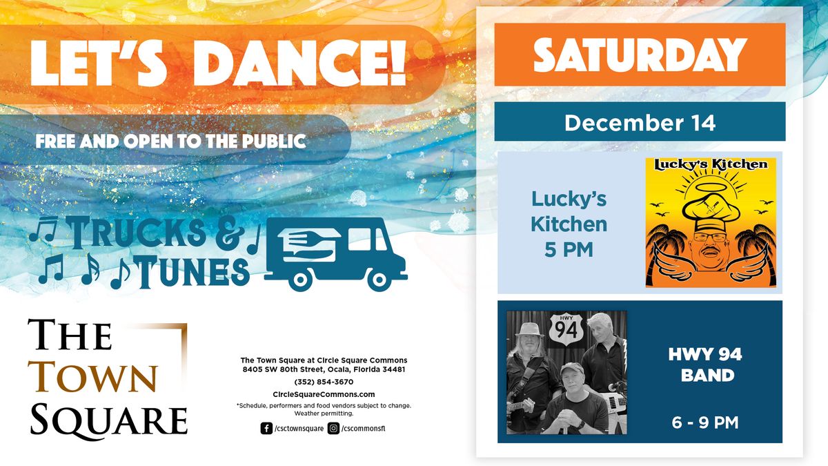 Trucks & Tunes with Lucky's Kitchen & HWY 94 Band