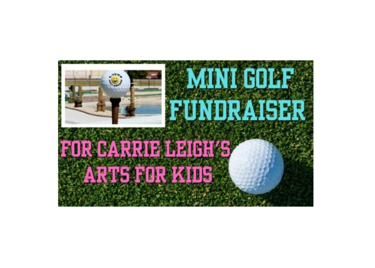 Mini Golf Fundraiser 