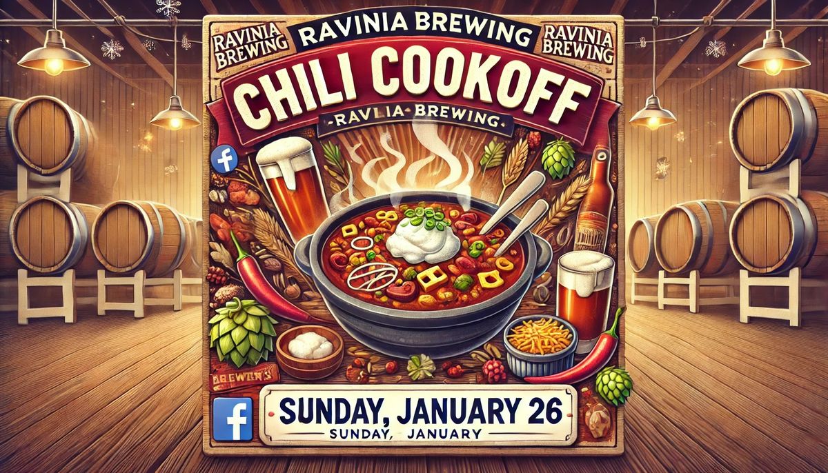 Chili Cookoff at your favorite neighborhood brewery!