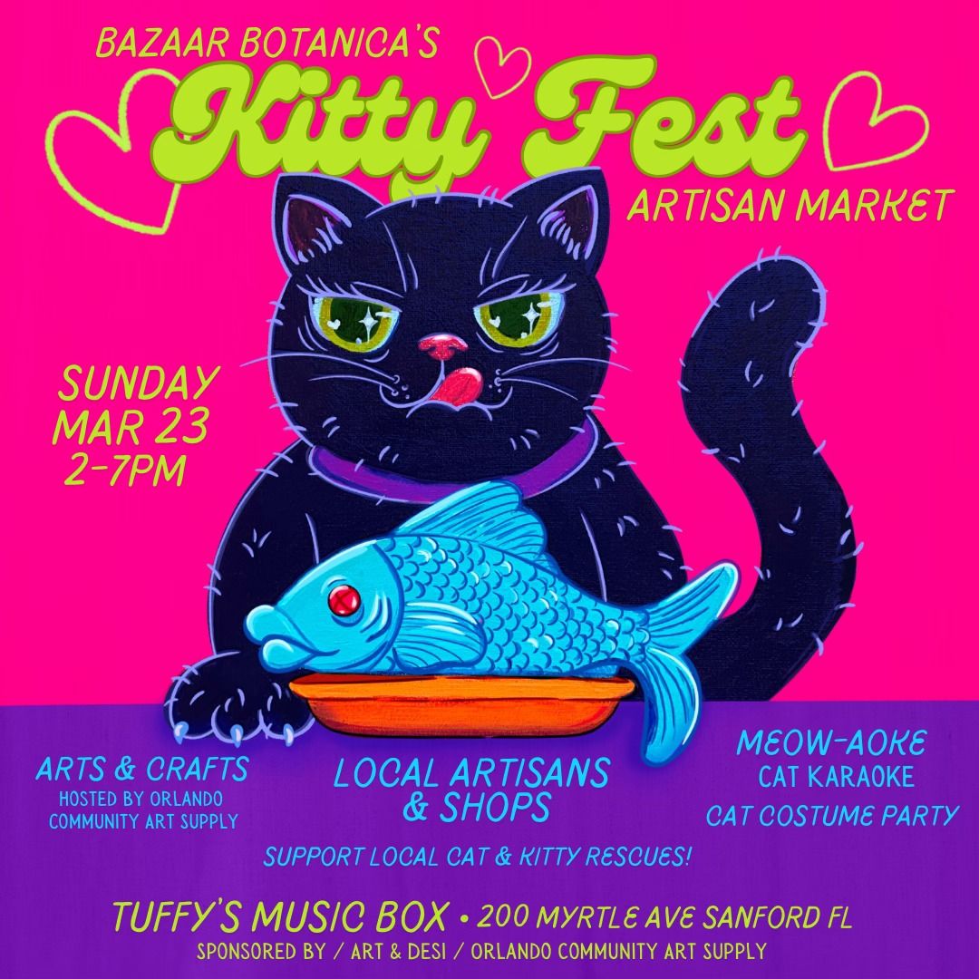 Kitty Fest - Cat Lover Party & Artisan Market