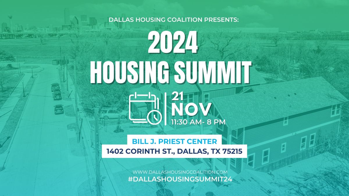 Dallas Housing Coalition Inaugural Housing Summit