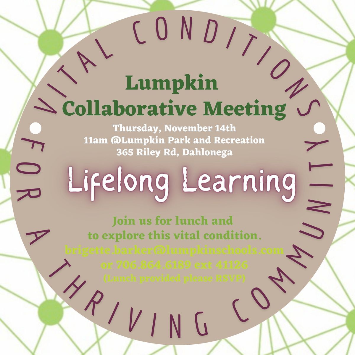 Lumpkin Collaborative - Lifelong Learning