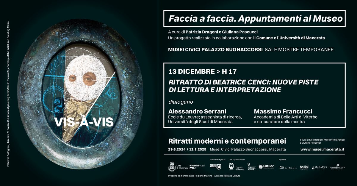 TALK "Faccia a faccia. Appuntamenti al museo"