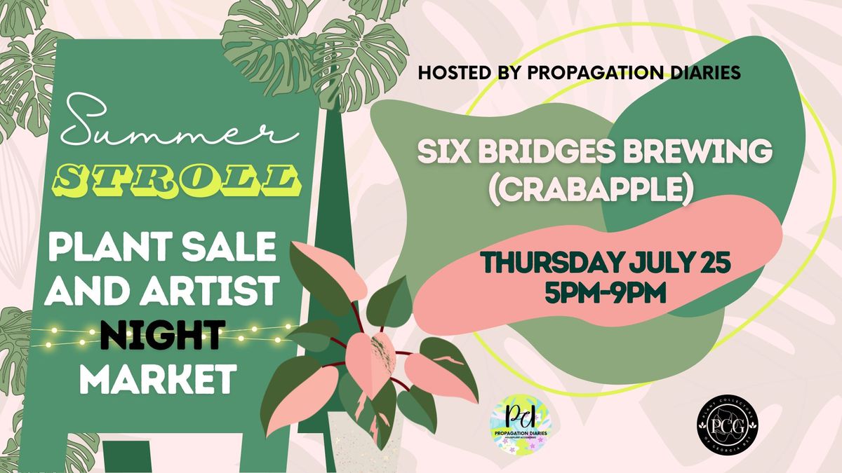 Summer Stroll in Crabapple: Plant Sale & Artist Market