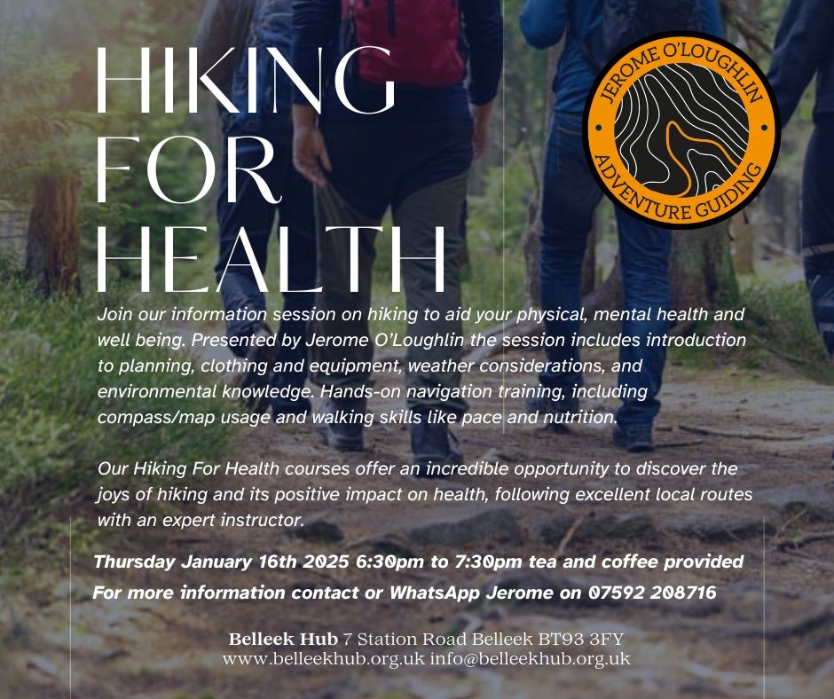 Hiking for Health and Well-being Information Session