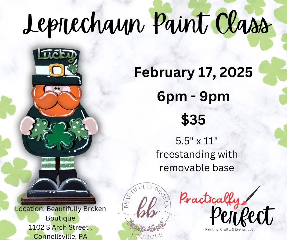 Leprechaun Paint Class