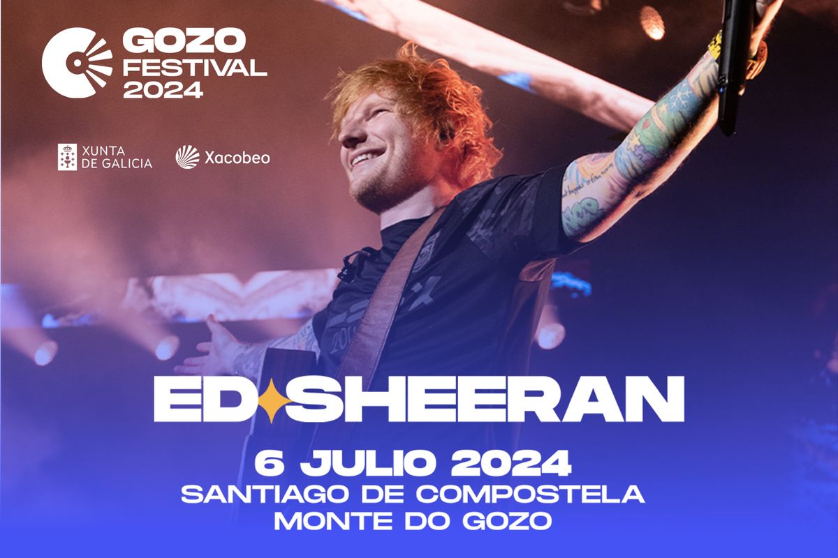 Ed Sheeran en Santiago de Compostela
