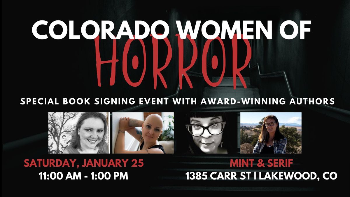 Colorado Women of Horror Book Signing