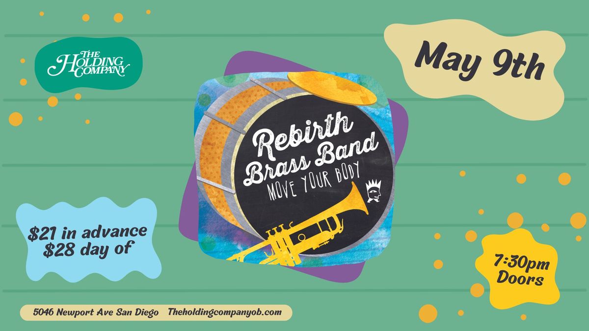 Rebirth Brass Band Live at The Holding Company 