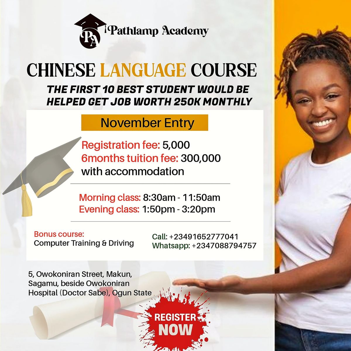 Academy Chinese Language Course