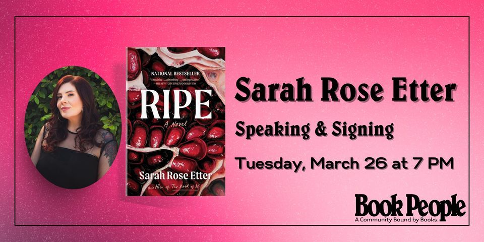 BookPeople Presents: An Evening with Sarah Rose Etter