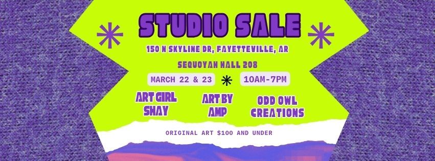 Art Studio Sale