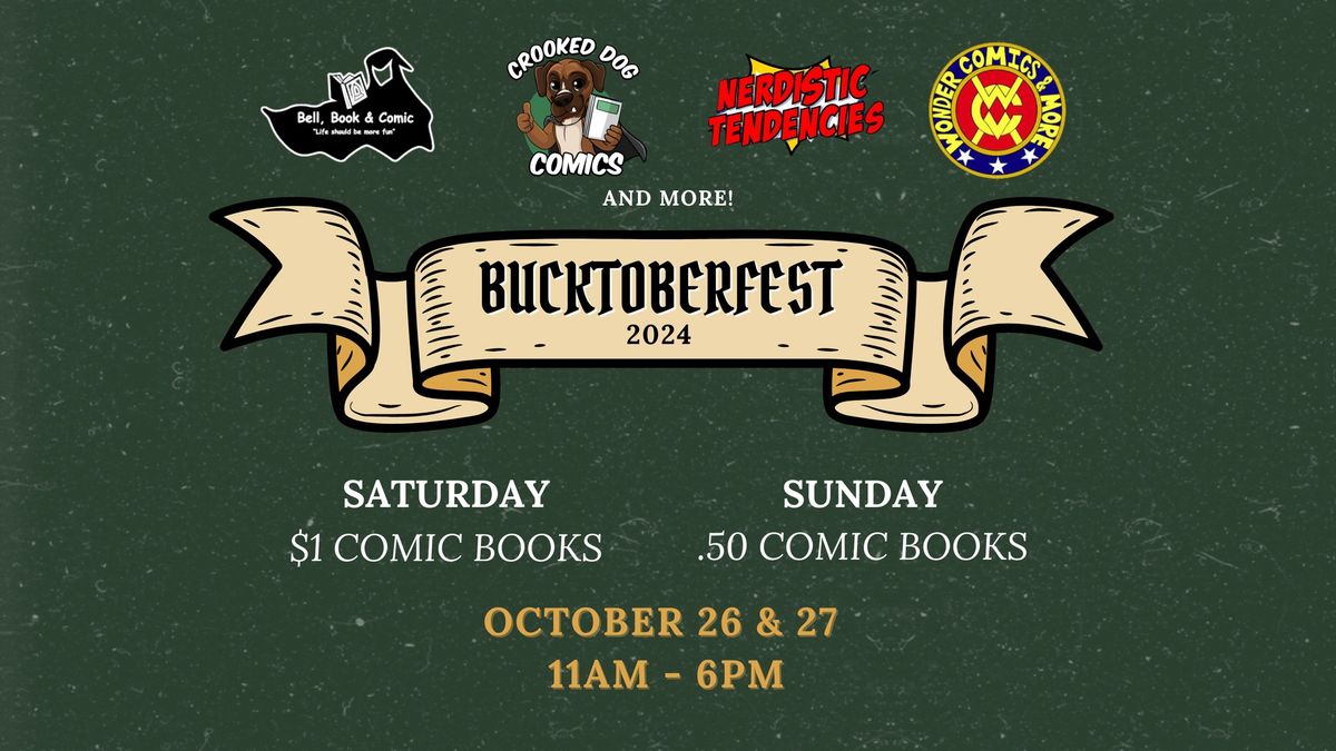 Bucktoberfest 2024 at Crooked Dog Comics