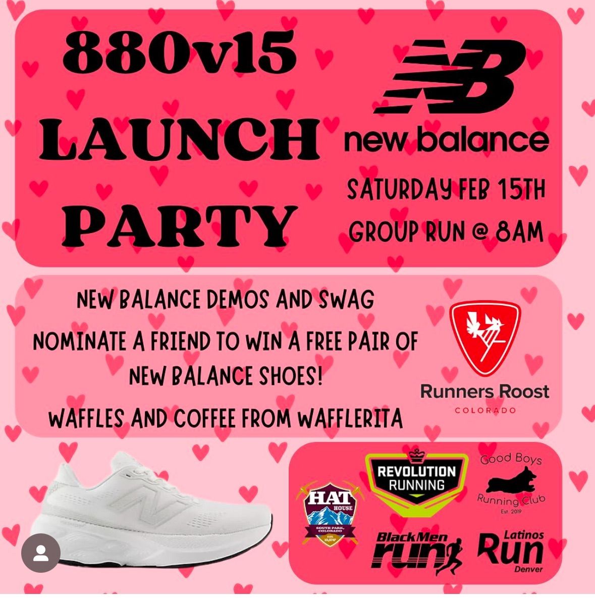 "Find Your Solemate and 880v15 Launch event" 