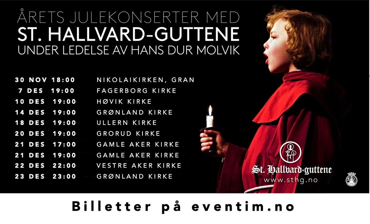 Gregoriansk jul med St.Hallvard-guttene