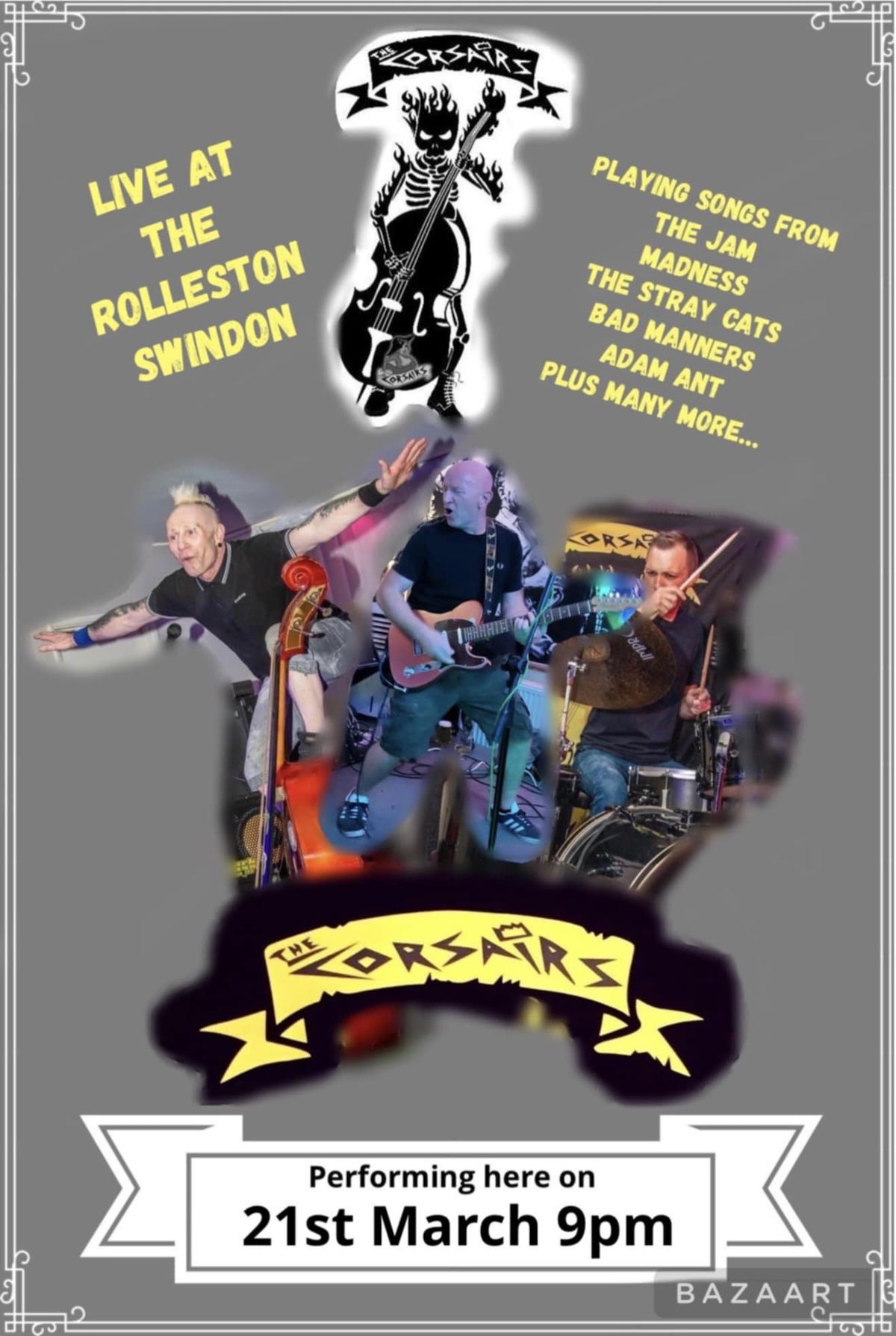 THE CORSAIRS!! At the Rolleston Arms 