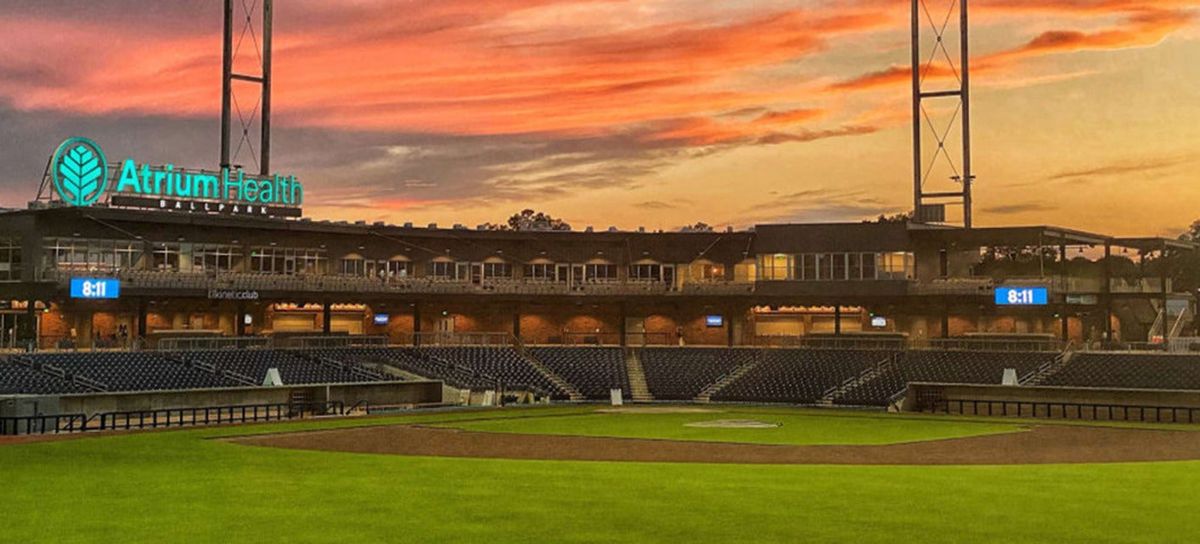 Charleston RiverDogs at Kannapolis Cannon Ballers at Atrium Health Ballpark