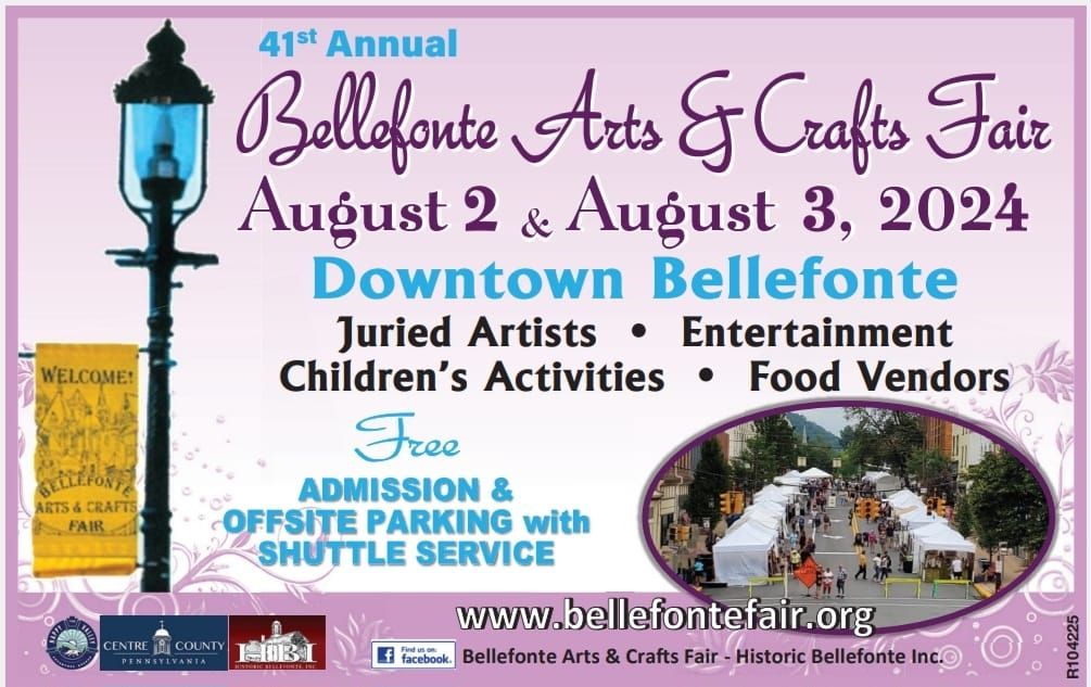 41st Annual Bellefonte Arts & Crafts Fair