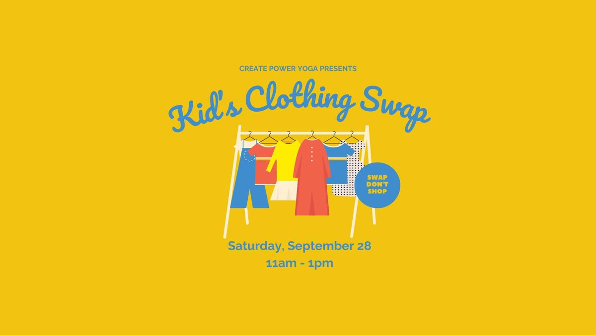 Kid's Clothing Swap