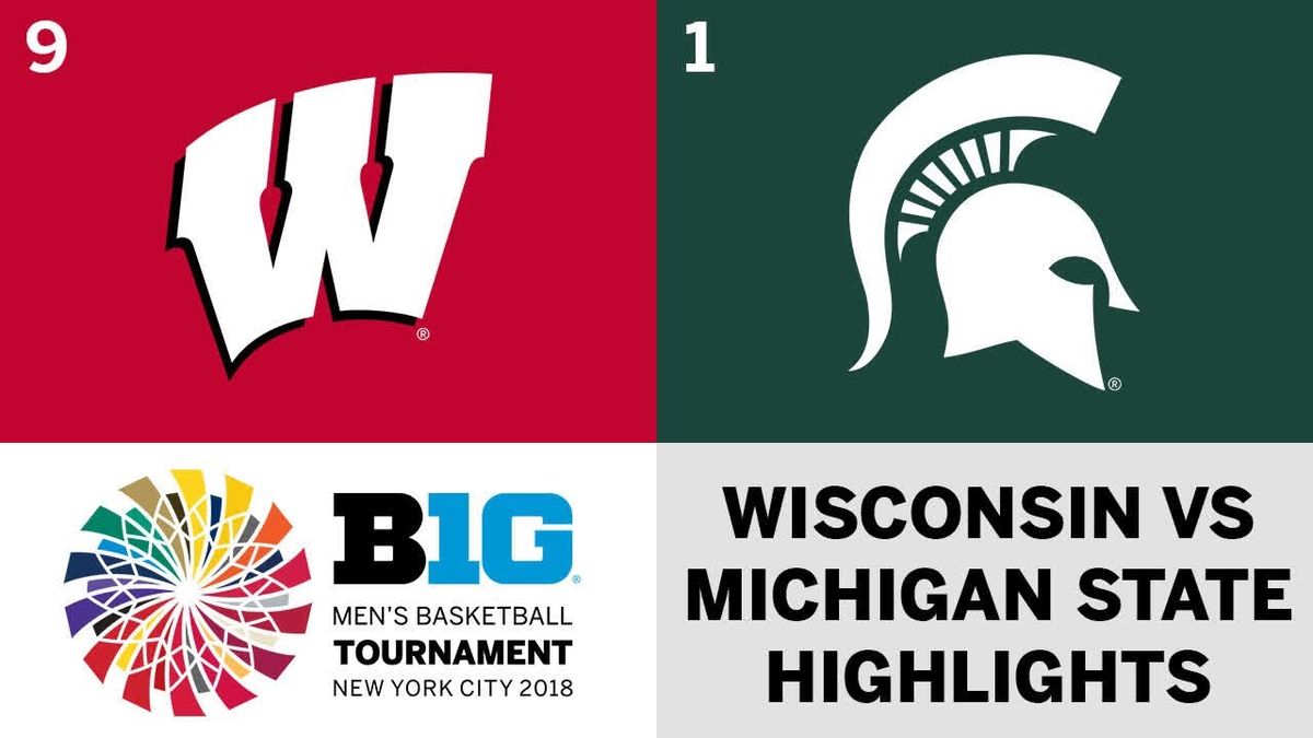 Wisconsin Badgers at Michigan State Spartans Mens Basketball at Jack Breslin Student Events Center