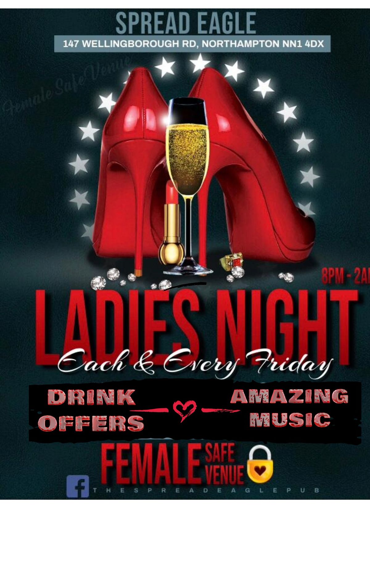 Ladies Night - Each & Every Friday at The Spread Eagle