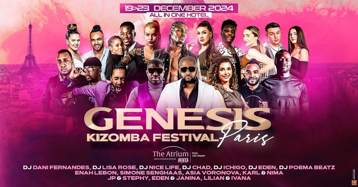 GENESIS KIZOMBA FESTIVAL - CODE: ROBINE