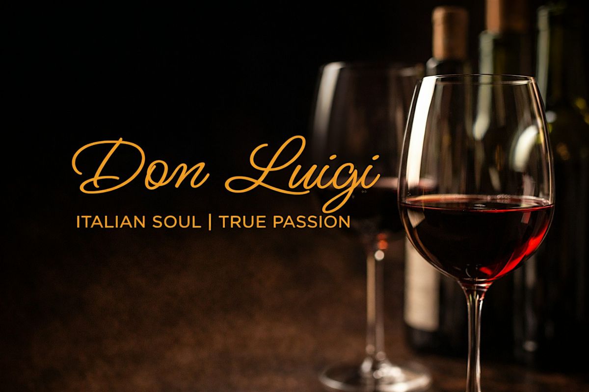 A Private Italian Wine Dinner at Don Luigi